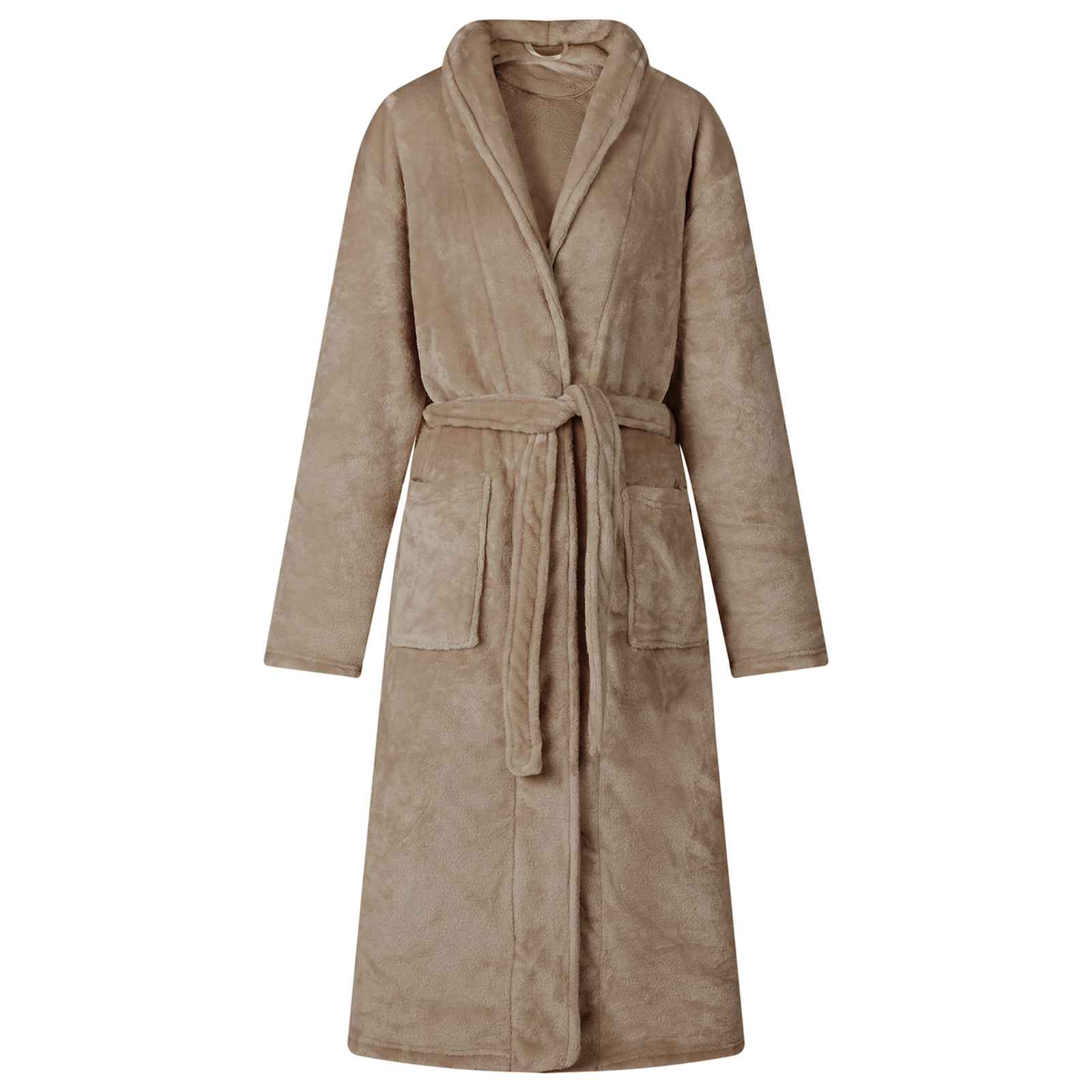 VidaXL albornoz sin capucha franela camel xxxl