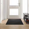 Alfombra de pasillo Vidaxl antracita 100 x 250 cm 100% polipropileno
