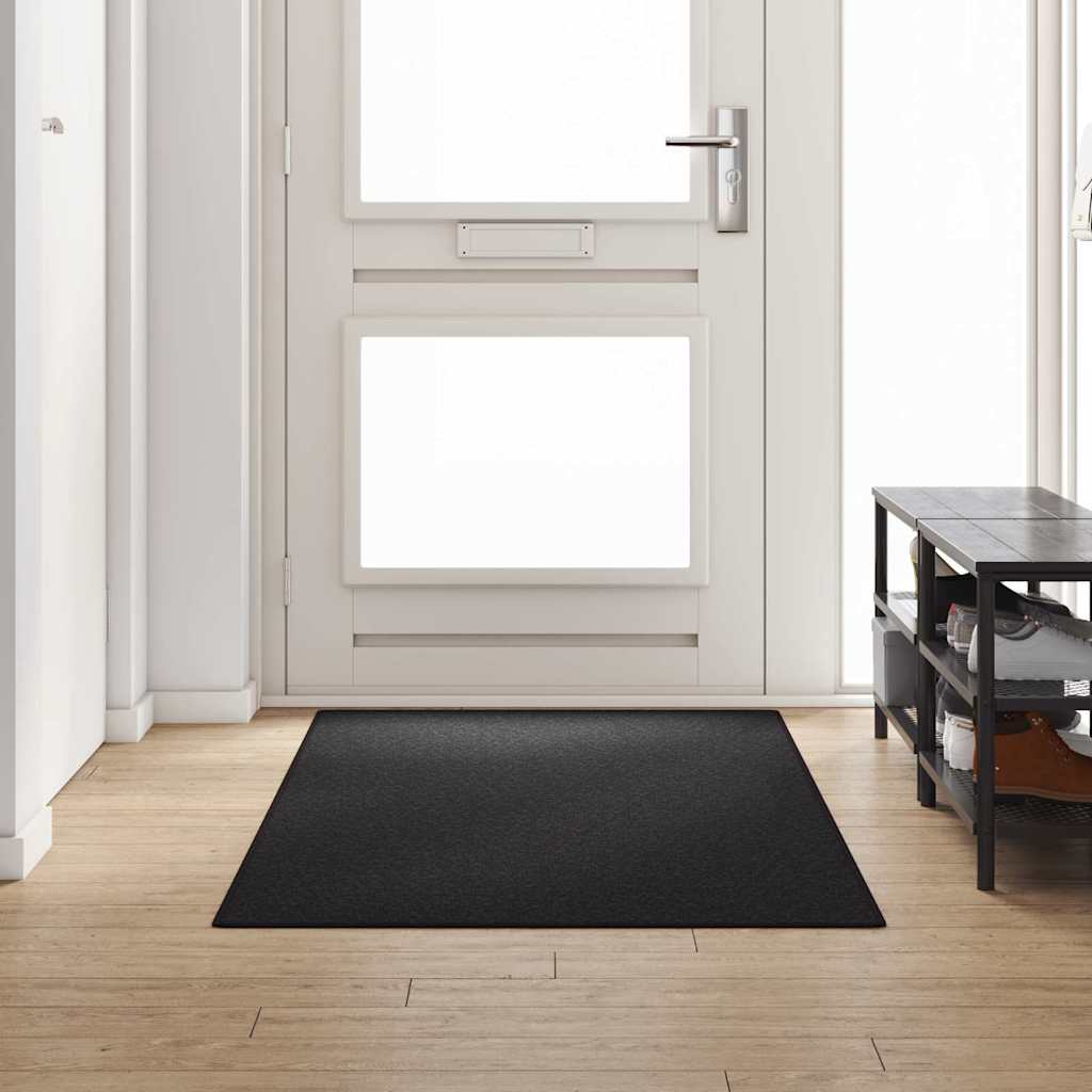 Alfombra de pasillo Vidaxl antracita 100 x 250 cm 100% polipropileno