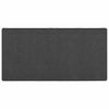 Alfombra de pasillo Vidaxl gris oscuro 100 x 200 cm 100% polipropileno