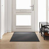 Alfombra de pasillo Vidaxl gris oscuro 100 x 250 cm 100% polipropileno