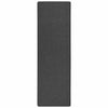 Alfombra de pasillo Vidaxl gris oscuro 100 x 250 cm 100% polipropileno