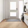 Alfombra de pasillo vidaxl gris claro 100 x 150 cm 100% polipropileno