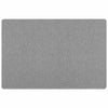 Alfombra de pasillo vidaxl gris claro 100 x 150 cm 100% polipropileno