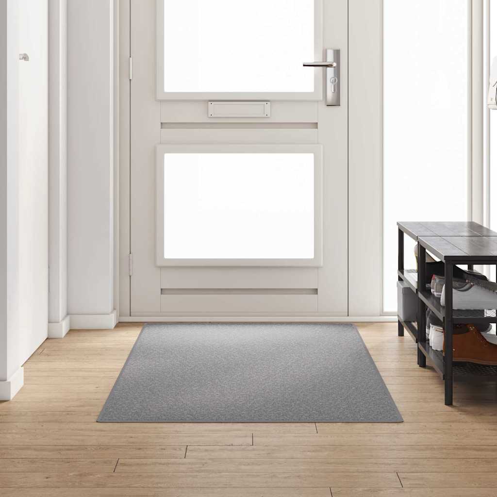 Alfombra de pasillo vidaxl gris claro 100 x 250 cm 100% polipropileno