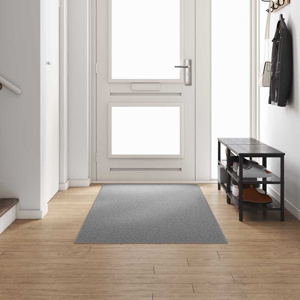 Alfombra de pasillo vidaxl gris claro 100 x 300 cm 100% polipropileno