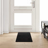 Vidaxl tapijt loper zwart 50 x 200 cm 100% polypropylene tuft
