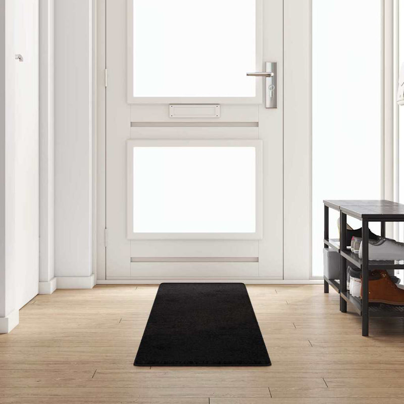 Passatoia per tappeti Vidaxx nero 50 x 300 cm Ciuffo 100% polipropilene