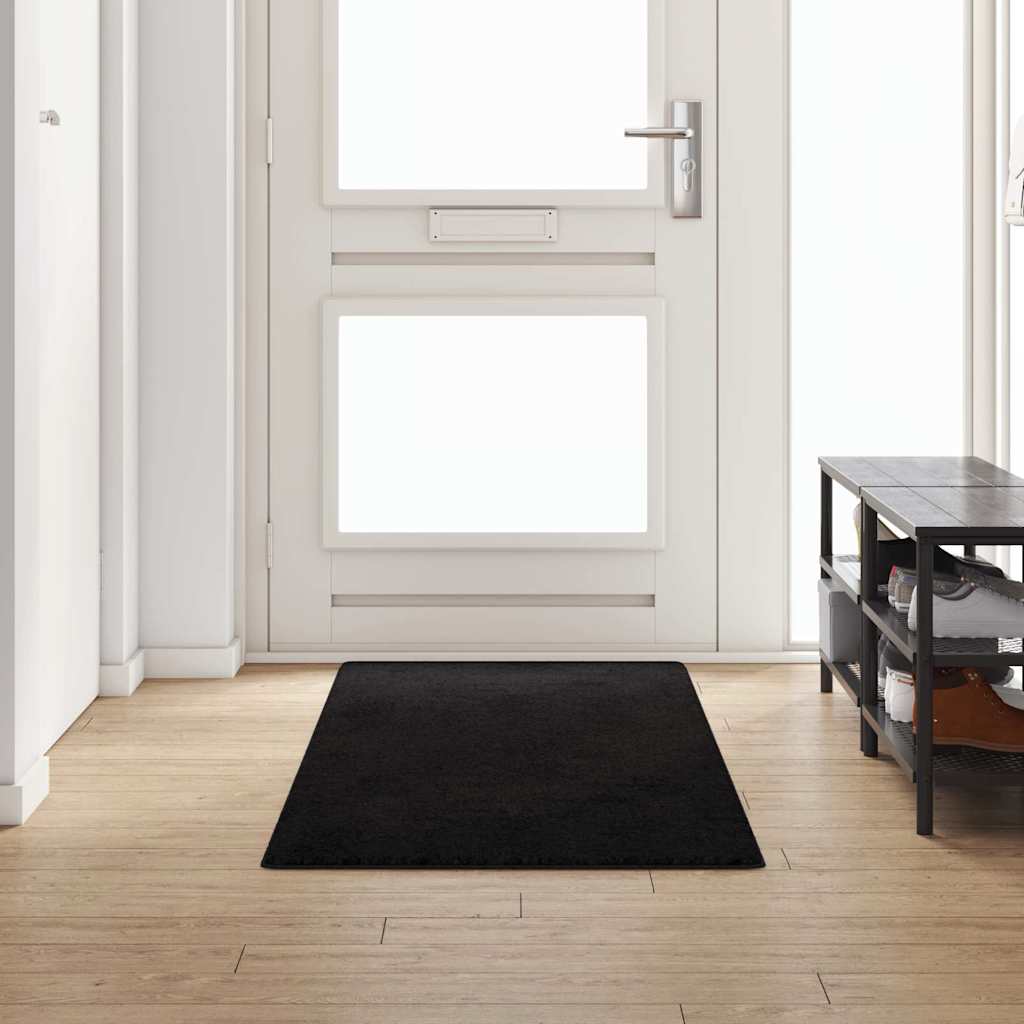 Passatoia per tappeti Vidaxx nero 80 x 250 cm Ciuffo 100% polipropilene