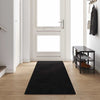 Passatoia per tappeti Vidaxx nero 80 x 400 cm Ciuffo 100% polipropilene