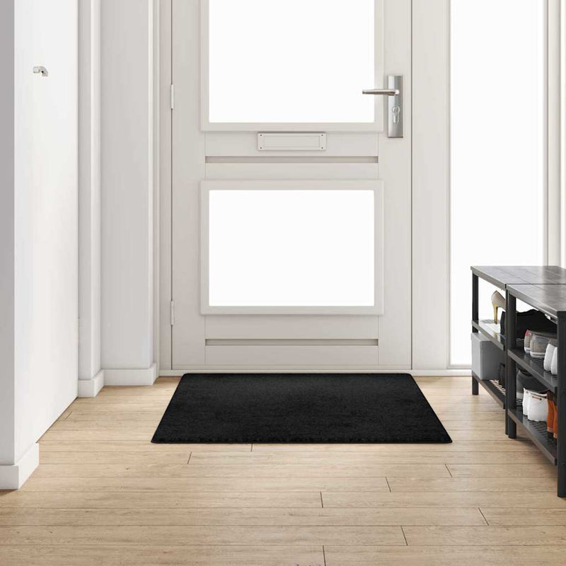 Passatoia per tappeti Vidaxx nero 100 x 150 cm Ciuffo 100% polipropilene