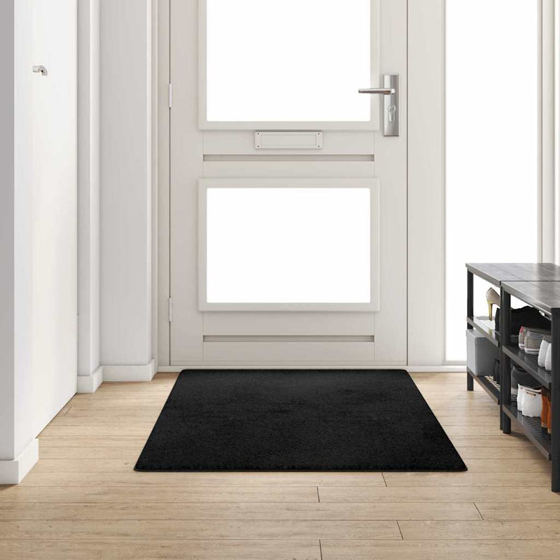 Passatoia per tappeti Vidaxx nero 100 x 200 cm Ciuffo 100% polipropilene