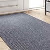 Passatoia per tappeti Vidaxl tessuto grigio chiaro 80 x 250 cm