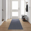 Passatoia per tappeti Vidaxl tessuto grigio chiaro 80 x 500 cm