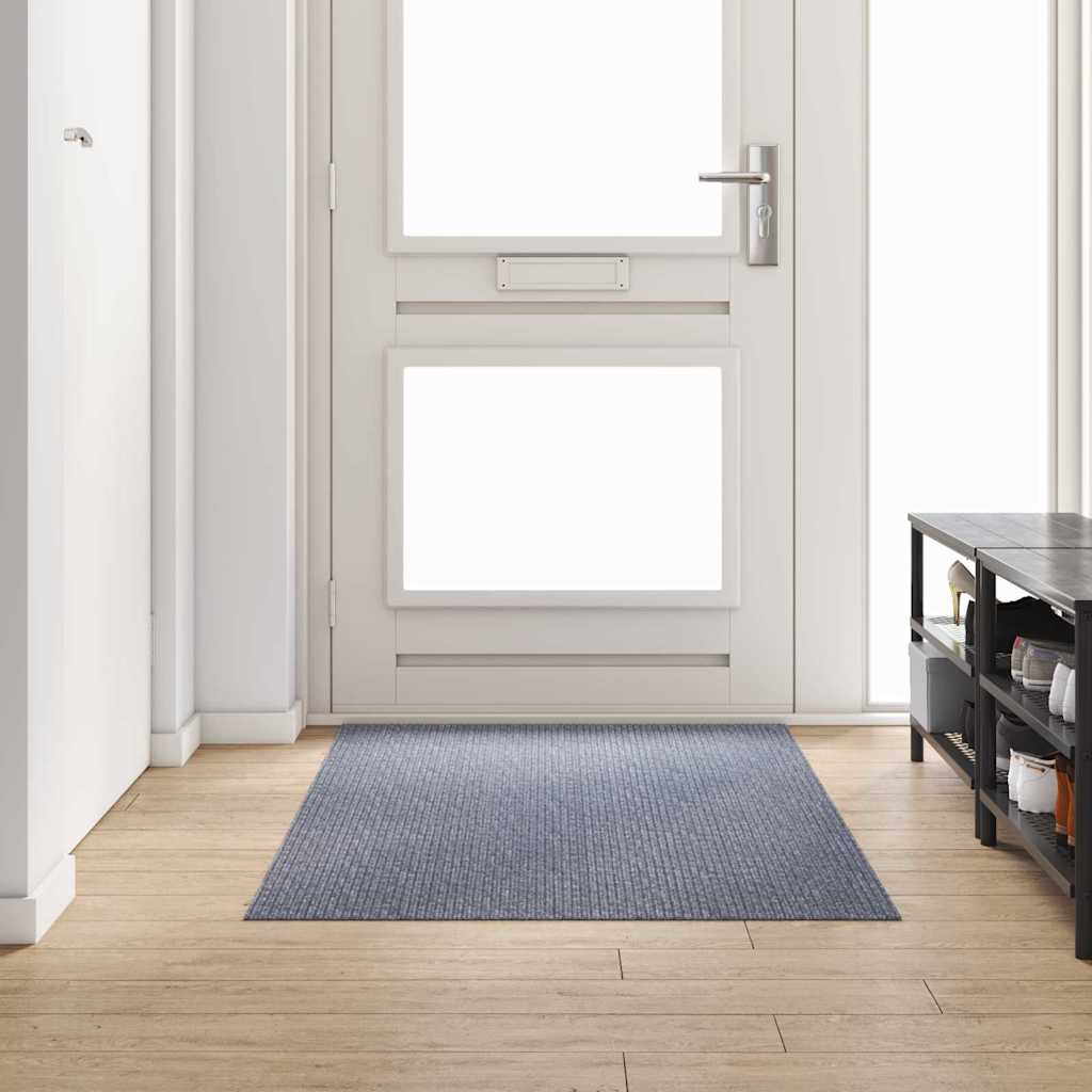 Passatoia per tappeti Vidaxl tessuto grigio chiaro 100 x 100 cm