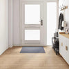 Vidaxl tapijt loper lichtgrijs 100 x 100 cm stof