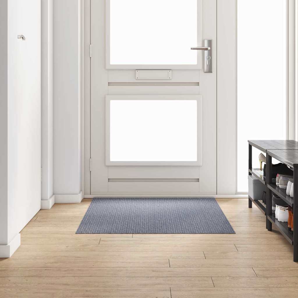 Passatoia per tappeti Vidaxl tessuto grigio chiaro 100 x 150 cm