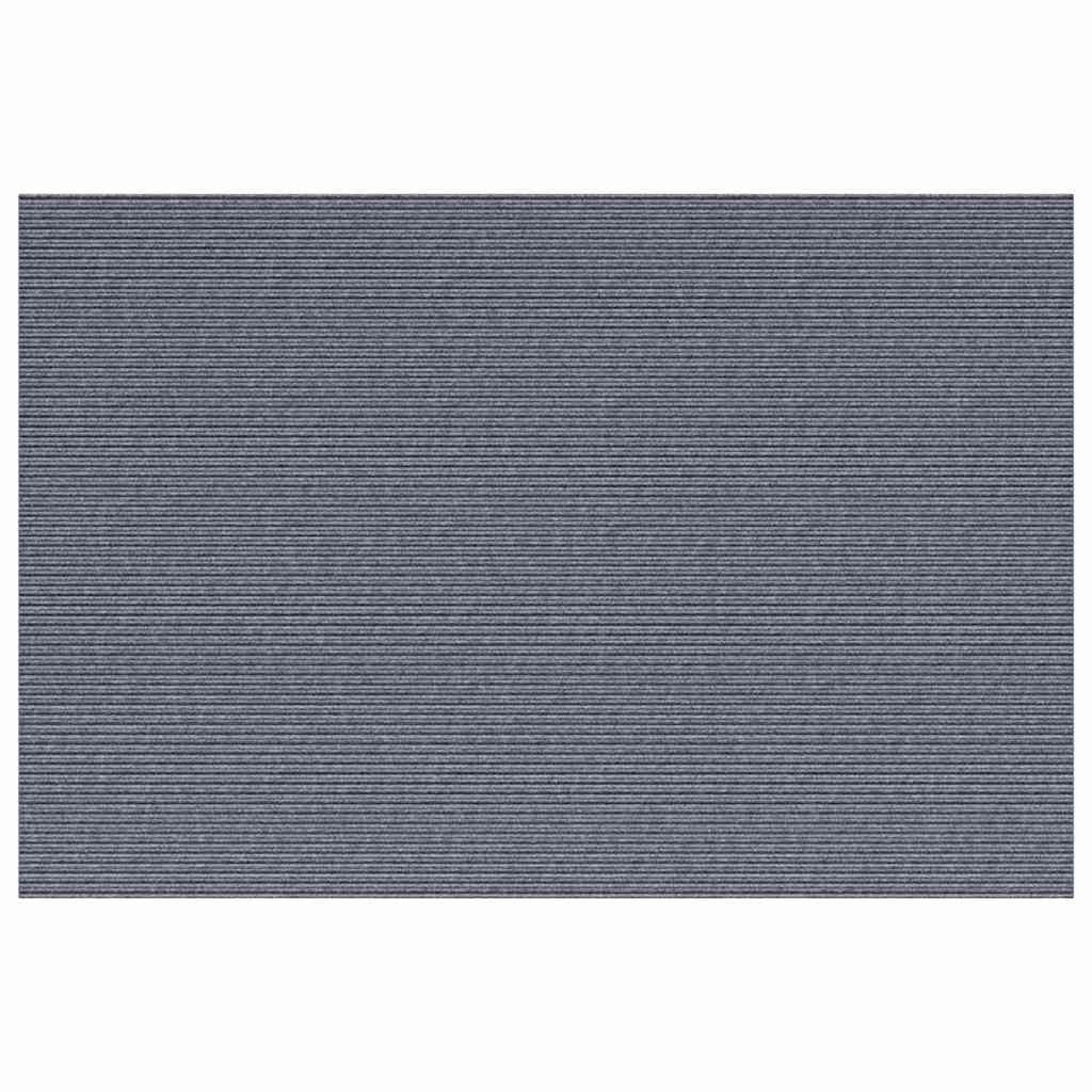 Passatoia per tappeti Vidaxl tessuto grigio chiaro 100 x 150 cm