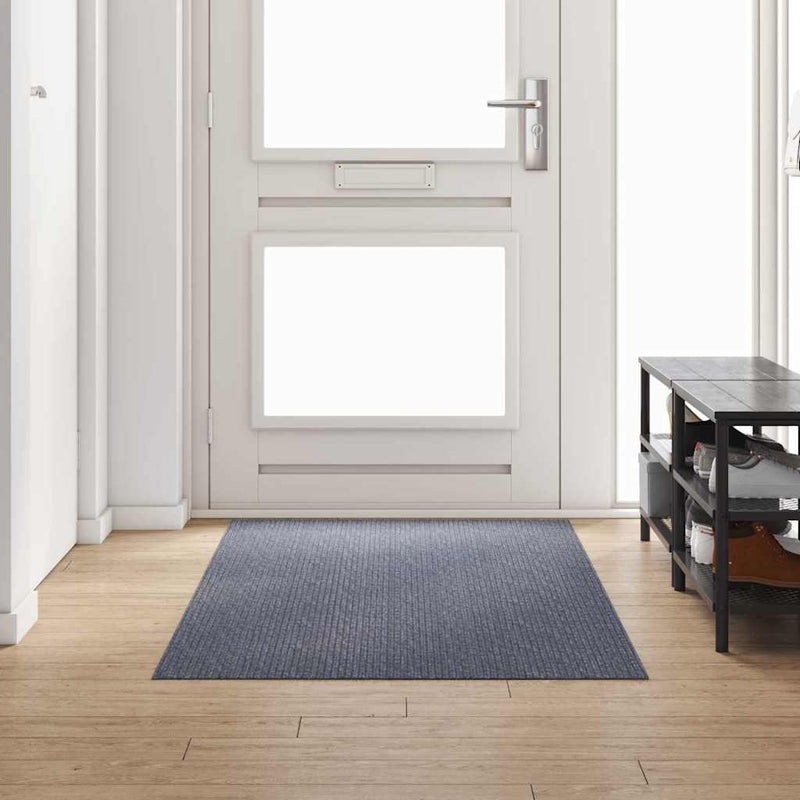 Passatoia per tappeti Vidaxl tessuto grigio chiaro 100 x 250 cm