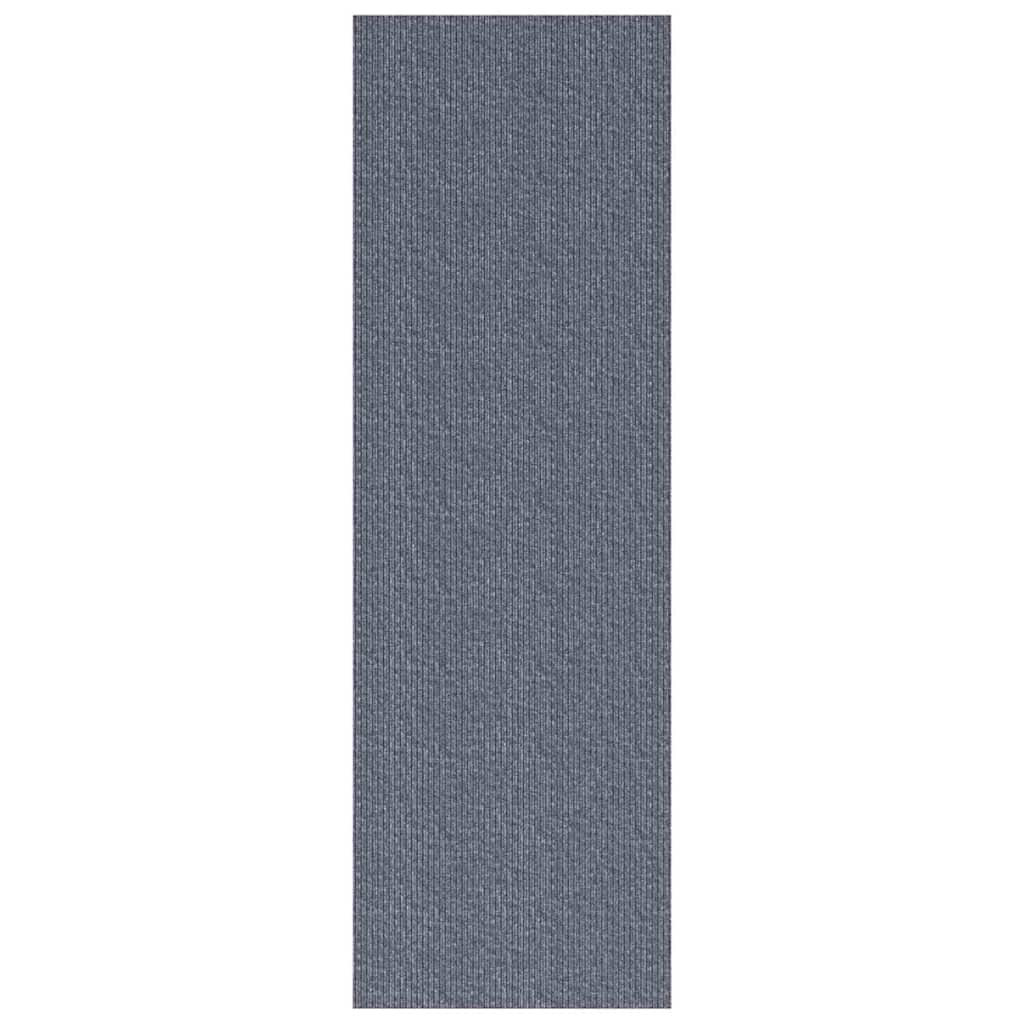 Passatoia per tappeti Vidaxl tessuto grigio chiaro 100 x 250 cm