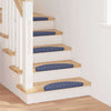 Tappetini per scale autoadesivi Vidaxx 15 pezzi blu 56 x 17 x 3 cm