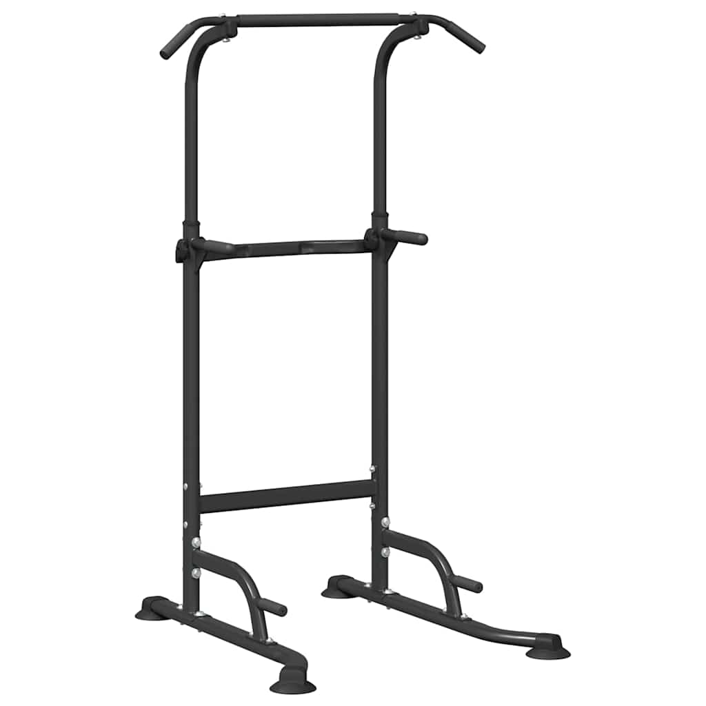 VidaXL stazione di immersione power tower nera 102 x 95 x 210 cm