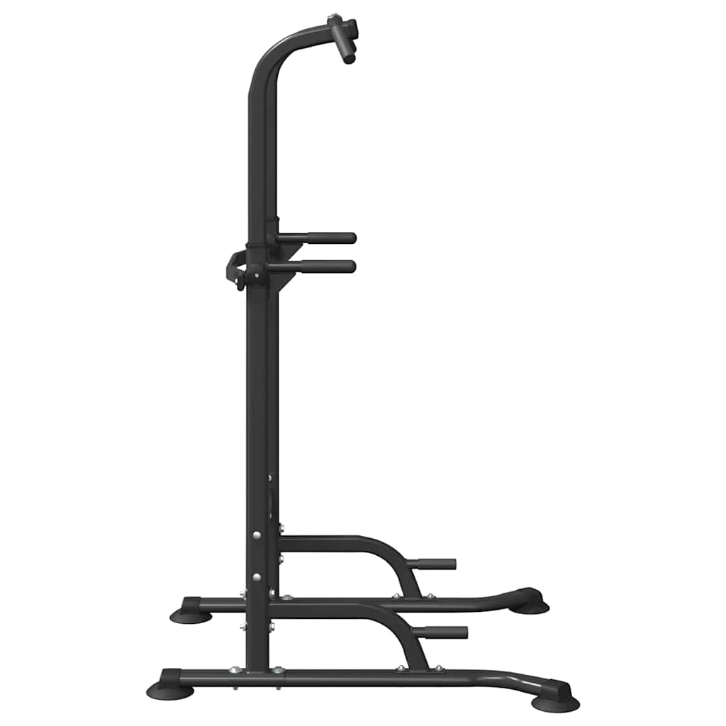 VidaXL stazione di immersione power tower nera 102 x 95 x 210 cm