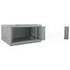 Mueble de red vidaxxl con almacenaje gris 60 x 60 x 35 cm acero