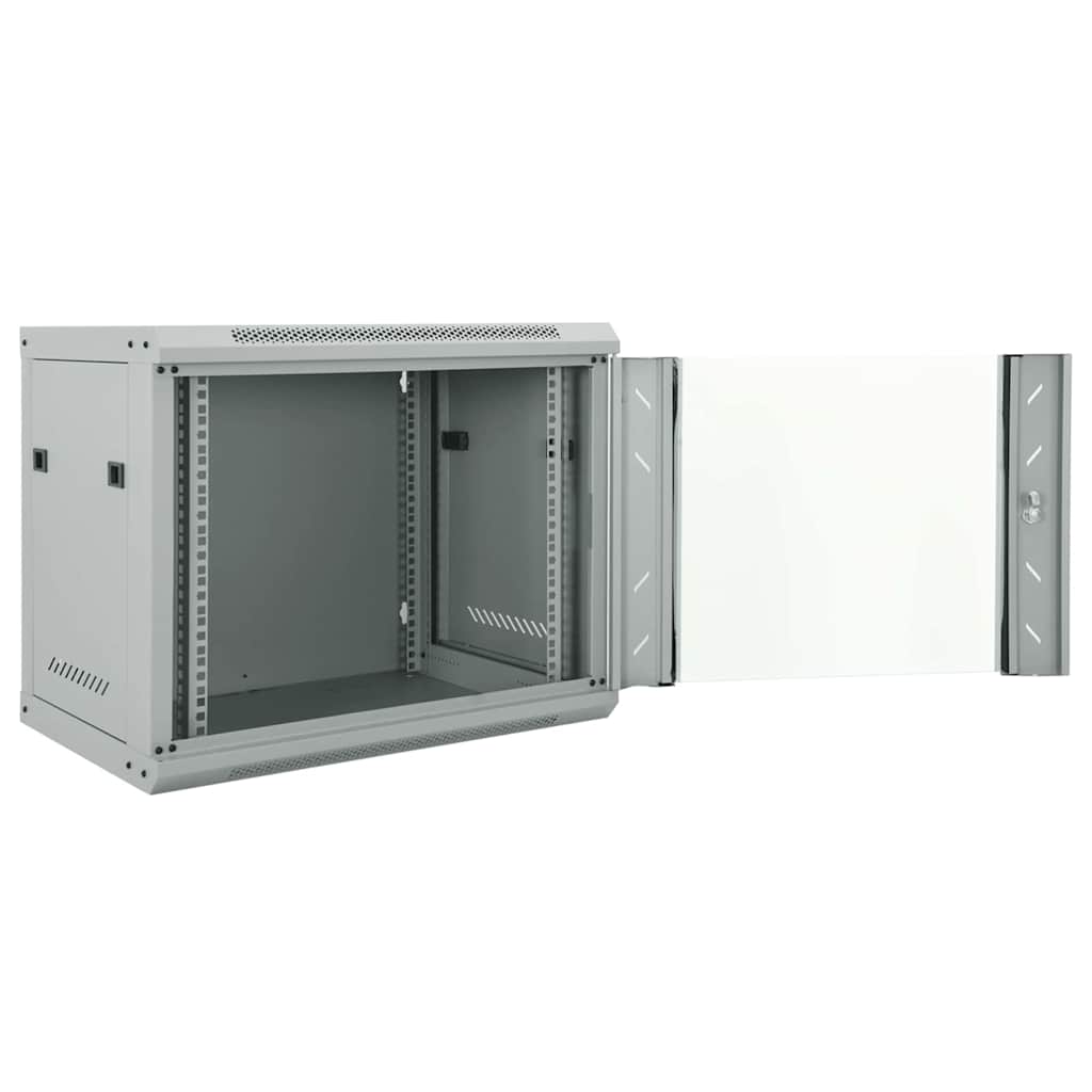 Mueble de red vidaxxl con almacenaje gris 60 x 45 x 50 cm acero