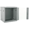 Vidaxl netwerk kabinet met opslag grijs 60 x 60 x 65 cm staal
