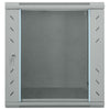 Vidaxl netwerk kabinet met opslag grijs 60 x 60 x 65 cm staal