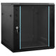 Mueble de red vidaxxl con almacenaje negro 60 x 45 x 65 cm acero