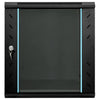 Mueble de red vidaxxl con almacenaje negro 60 x 45 x 65 cm acero