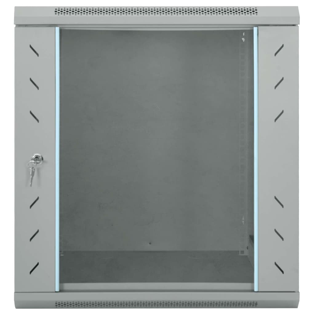 Mueble de red vidaxxl con almacenaje gris 60 x 45 x 65 cm acero