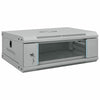 Mueble de red vidaxxl con almacenaje gris 53 x 35 x 21 cm acero