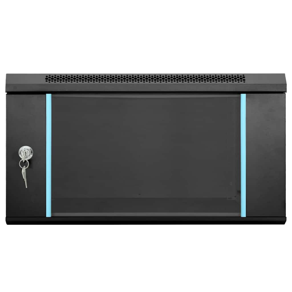 Mueble de red vidaxxl con almacenaje negro 53 x 60 x 30 cm acero