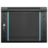 Armadio di rete Vidaxxl con contenitore in acciaio nero 53 x 60 x 45 cm