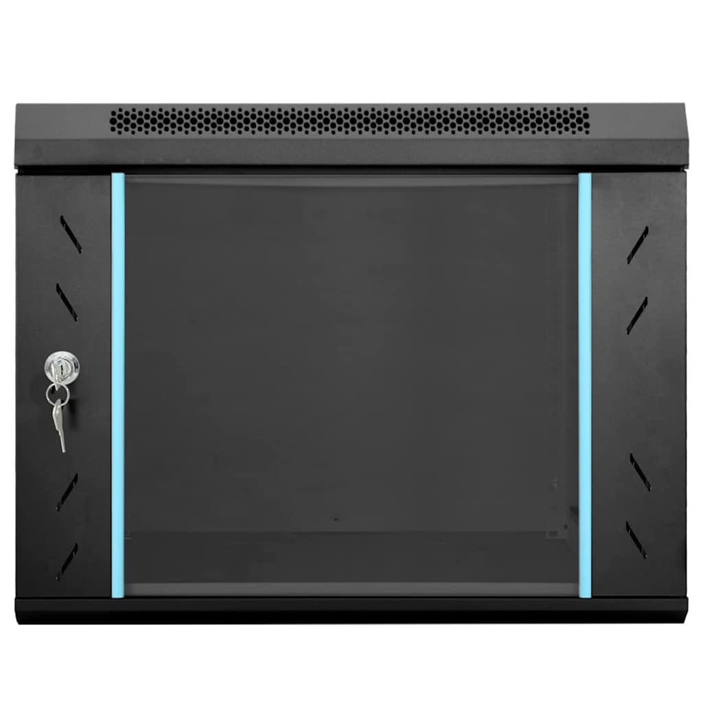 Mueble de red vidaxxl con almacenaje negro 53 x 60 x 45 cm acero