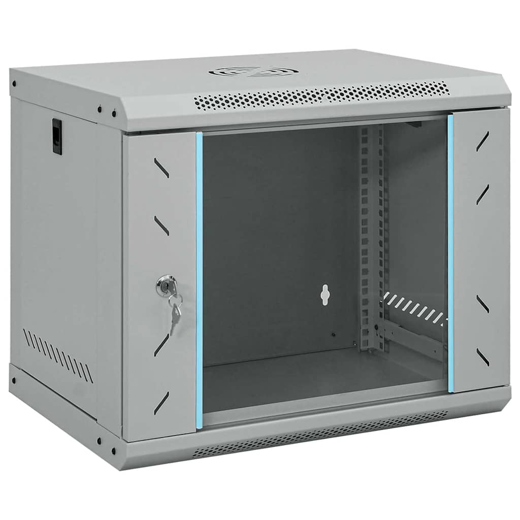 Mueble de red vidaxxl con almacenaje gris 53 x 45 x 45 cm acero