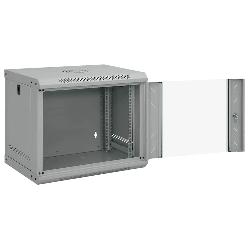 Mueble de red vidaxxl con almacenaje gris 53 x 45 x 45 cm acero
