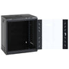 Armadio di rete Vidaxxl con contenitore in acciaio nero 53 x 45 x 60 cm