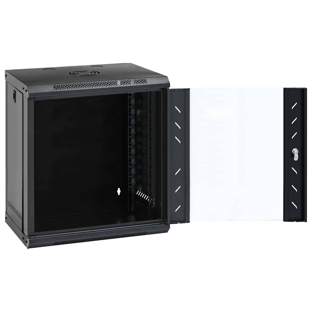 Mueble de red vidaxxl con almacenaje negro 53 x 45 x 60 cm acero