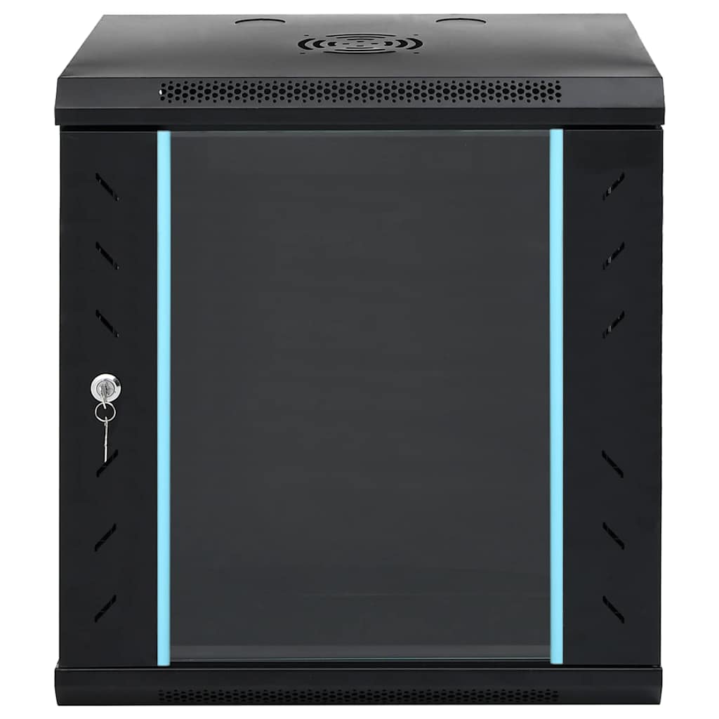 Mueble de red vidaxxl con almacenaje negro 53 x 45 x 60 cm acero