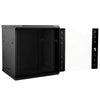 Mueble de red vidaxxl con almacenaje negro 53 x 60 x 60 cm acero