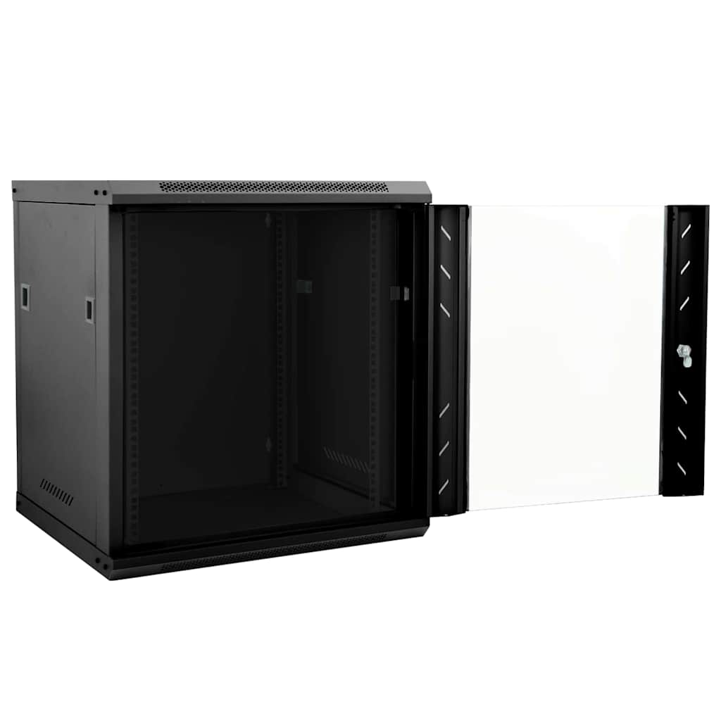 Mueble de red vidaxxl con almacenaje negro 53 x 60 x 60 cm acero