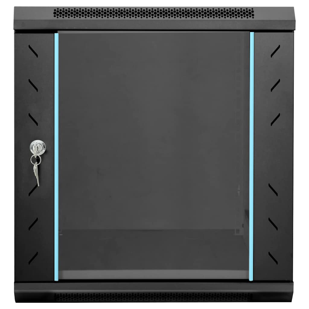 Mueble de red vidaxxl con almacenaje negro 53 x 60 x 60 cm acero