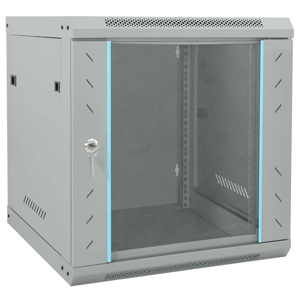 Mueble de red vidaxxl con almacenaje gris 53 x 60 x 60 cm acero