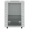 Mueble de red vidaxxl con almacenaje gris 60 x 60 x 80 cm acero
