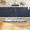 Tappeto da cucina VidaXL grigio 150 x 45 cm in velluto