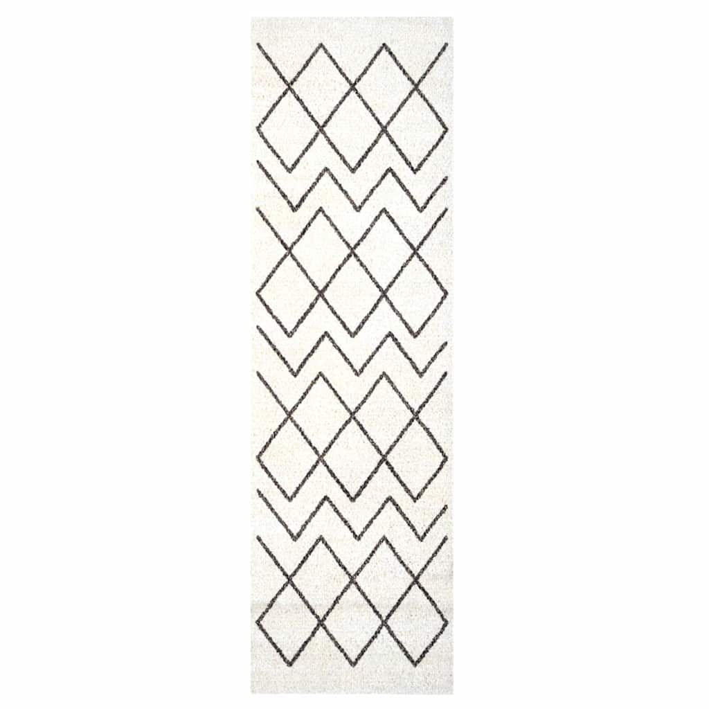 Tappeto da cucina Vidaxx bianco 150 x 45 cm in velluto